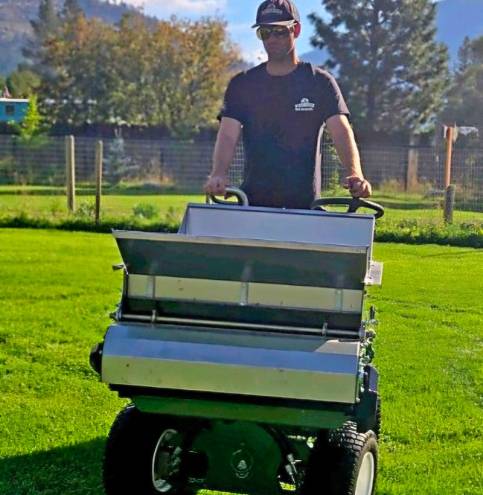 Adds nutrient rich soil to your lawn. Used as a top dressing. Saves up to 50% on watering and more!!